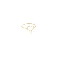 Ring Maman et Sophie Woman seulement sophie in Yellow Gold ANSSOMS13 - ANSSOMS13